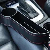 Stylish leather car organiser