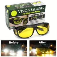 Nightglasses with Windproof Protection - For Driving, Cycling, Anti-reflective, Fashion Sunglasses