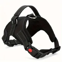 No-drawing reflex adjustable dog harness with handle