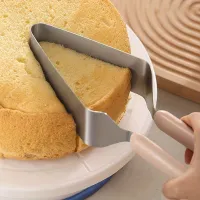 Coupe-gâteau professionnel en acier inoxydable - coupe-triangle et diviseur pour des découpes parfaites, idéal pour les desserts, les anniversaires, les pizzas et les tartes au fromage