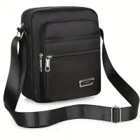 Pánská módní a ležérní taška přes rameno, messenger bag, jednoduchý design