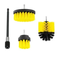 Set of cleaning brushes for drill