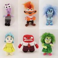 Mignon ami en peluche au design des personnages du conte Inside Out 2