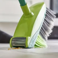 Genie trash-brusher with rotary brush