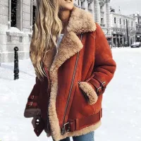Női luxus téli kabát Fraya