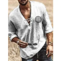 Men's retro summer shirt