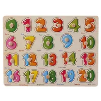 Puzzle éducatif à encastrement pour enfants