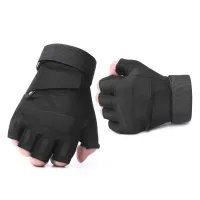 Men's Fingerless Bike Gloves