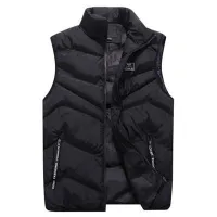 Men's quilted vest in several colours