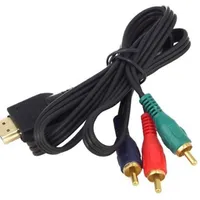 HDMI / 3x RCA adapter - 1.0 m cable