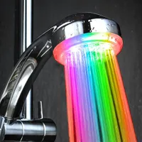 LED lighted shower