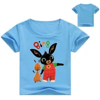 Detské pohodlné roztomilé tričko s zajačikom Bingom