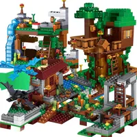 Oblíbená dětská stavebnice Minecraft + 18 postaviček