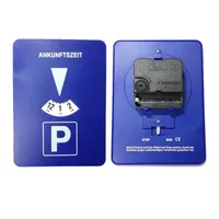 Automatic car parking clock - automatic rewind