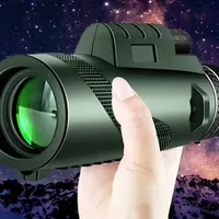 Monocular telescope 80x100 HD Zoom with long range, tripod and telephone adapter