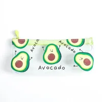 Pencil case with avocado