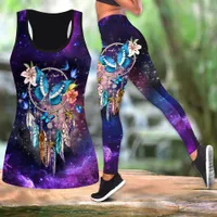 Women's sportswear set with dream catcher motif