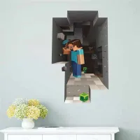 Children's wall sticker 3D | Minecraft