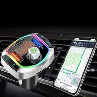 Transmițător Bluetooth auto original, modern, colorat, stilat și practic