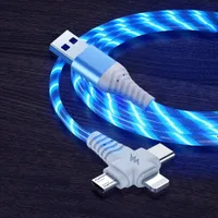 Charging light cable 3in1 1 m
