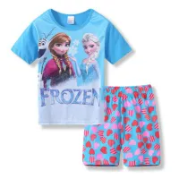 Letnie Pajama Frozen dla dzieci