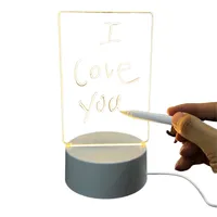 LED table for writing