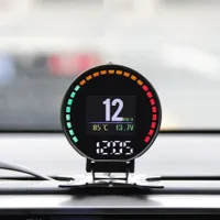 On-board display on the dashboard