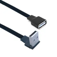 Plochý prodlužovací kabel USB.0 /F 0 cm Riley