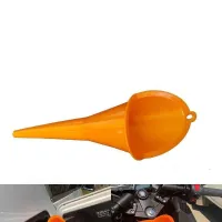 Plastic oil and fuel funnel