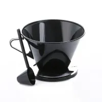 Plastic dripper coffee dripper with measuring cup