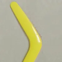 Plastic boomerang