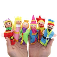 Puppets on fingers 6 pcs