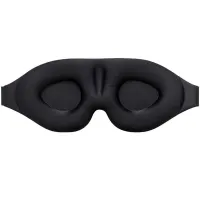 Sleeping eye mask reinforced 3D shaped sleeping mask Ergonomic mask for blocking light with memory foam