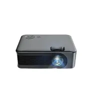 Mini projecteur LED Smart TV - Cinéma portable à domicile, projecteur compact, lecteur domestique 1080P 15,7 x 12 x 6,2 cm