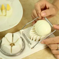 Multifunction egg cutter