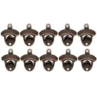 Ouvre-bouteille mural 10 pcs