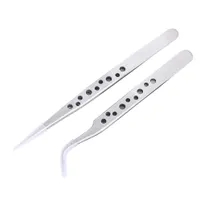 Stainless steel tweezers 2 pcs