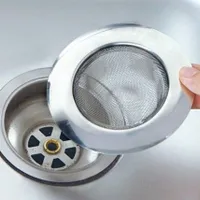 Stainless steel sieve for washbasins and showers