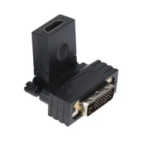 Adaptateur HDMI vers DVI 24+1 F/M rotatif