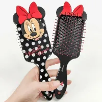 Baby massage comb with motifs of popular characters from the fairy tales of Minnie Mouse