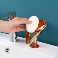 Luxusné mydlo so zlatým listom s odtokom
