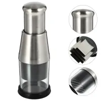 Manual garlic grinder and onion slicer, garlic press - design