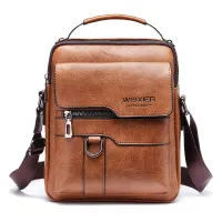 Herren Leder Crossbody Tasche für Reisen