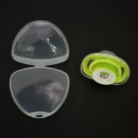 Transparent safe box for keeping the pacifier hygienically clean for infants