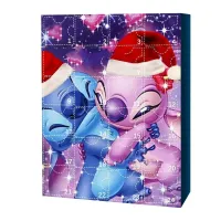 Christmas Advent calendar with characters of the favorite Lilo and Stitch
