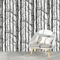 Self-adhesive wallpaper on wall G2371