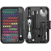 Set of multifunction screwdrivers 132 pcs Set of screwdrivers for repair of electronics and phones Professional set for repair of phones, PCs and other electronics