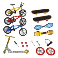 Set mini skateboard, trotinetă și bicicletă