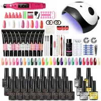 Nail set with UV/LED lamp J285