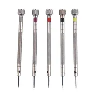 Set of screwdrivers for the repair of watch 5 pcs 0.8 - 1.6 mm Tools for fine mechanics Professional set for the repair of watch